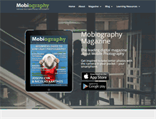 Tablet Screenshot of mobiography.net